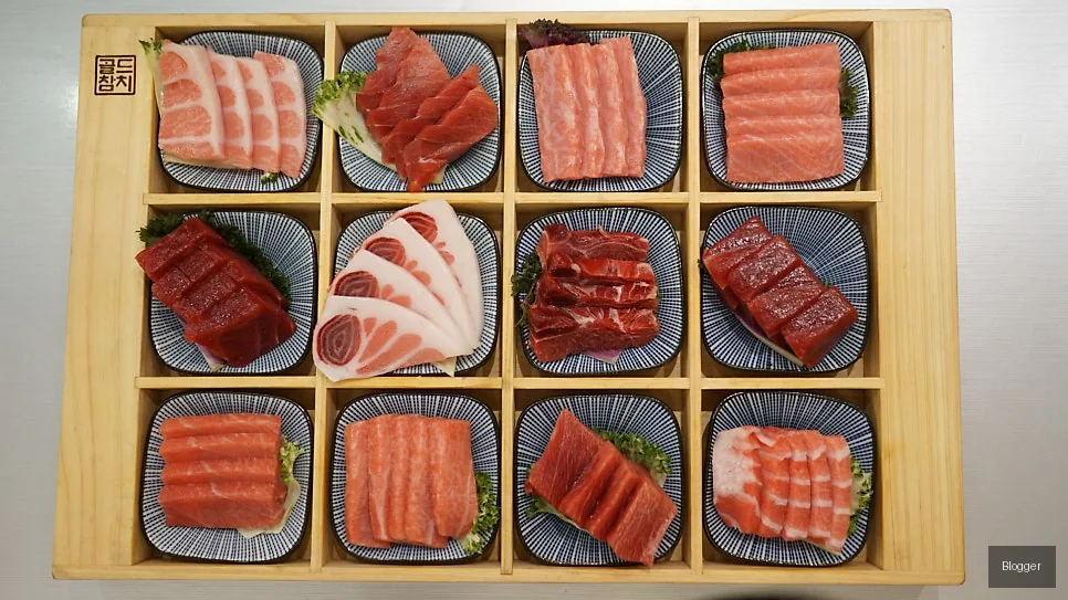 골드참치 신선한 참치 원물 품질