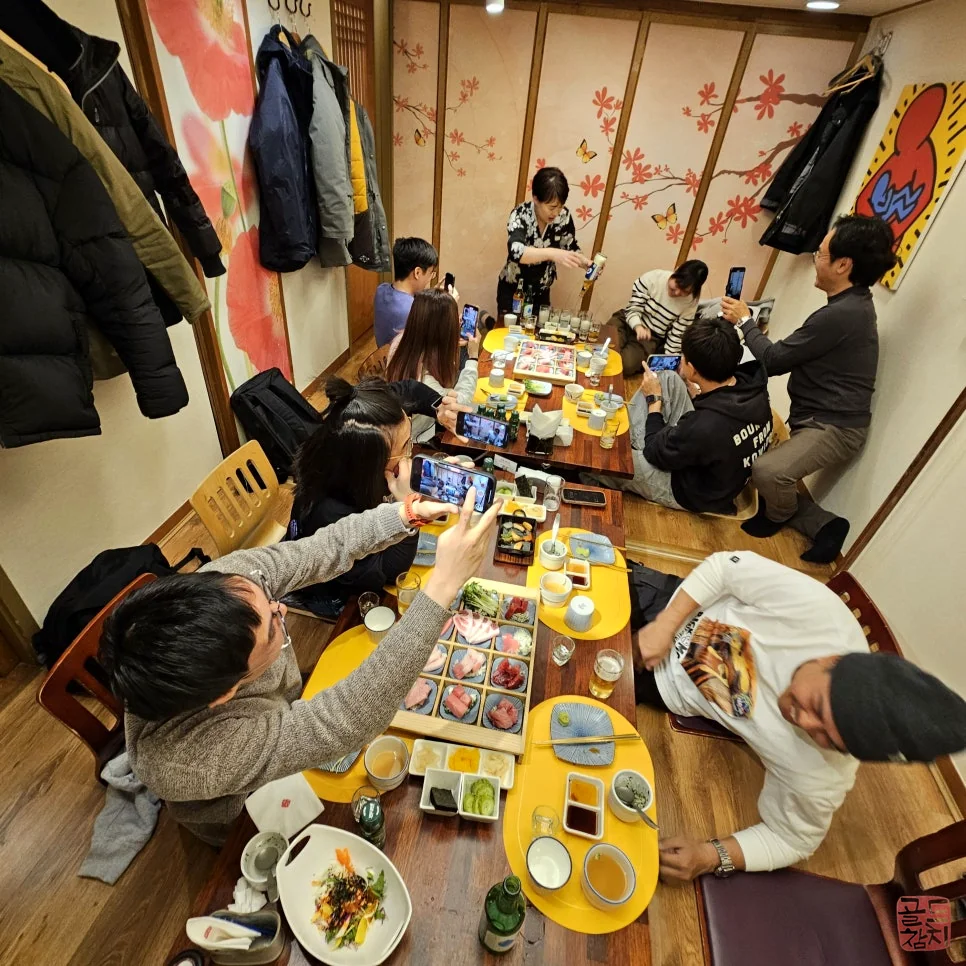 골드참치 고객 방문 후기 특별한 날 기념일 식사