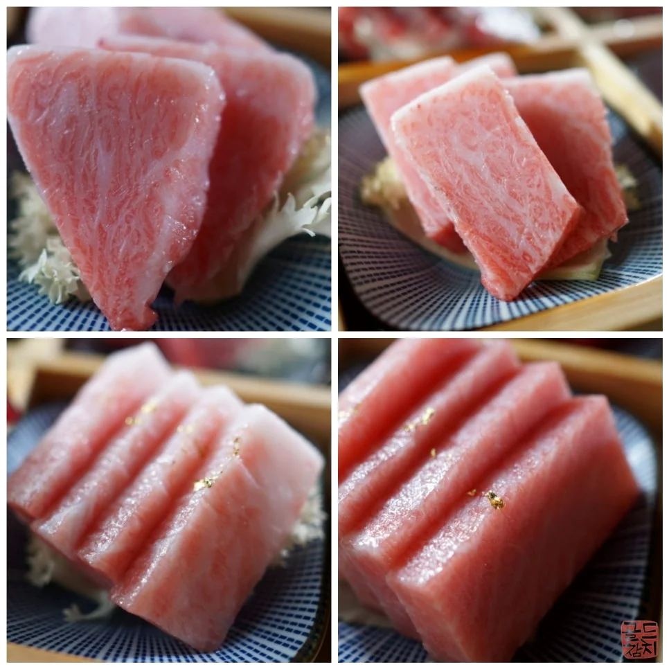 골드참치 참치 오마카세 셰프의 손길