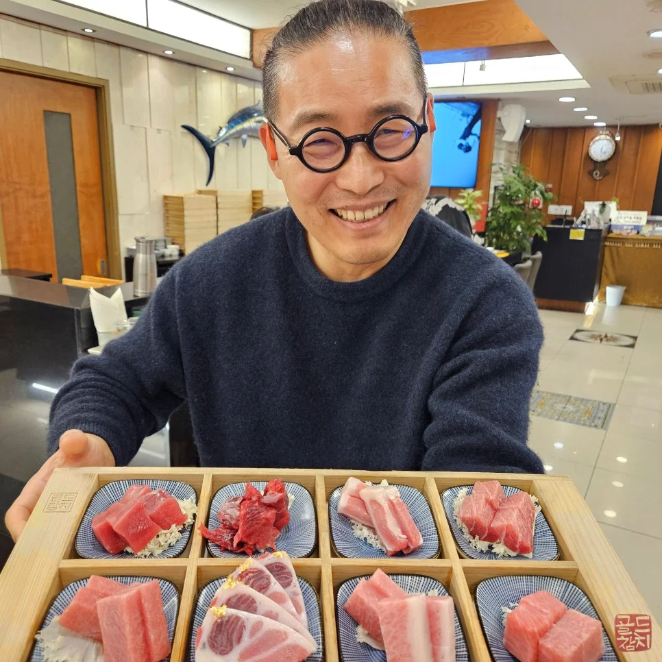 방이동 골드참치 참치초밥 15코스 오마카세