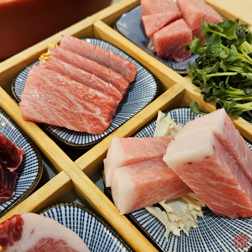 골드참치 참치 오마카세 참치회 신선한 참치