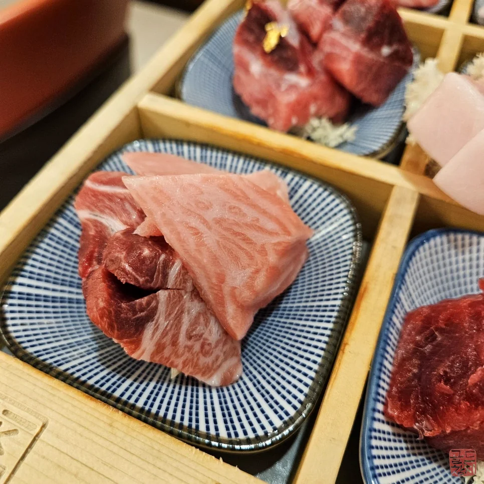 골드참치 참치회 신선한 참치 식감