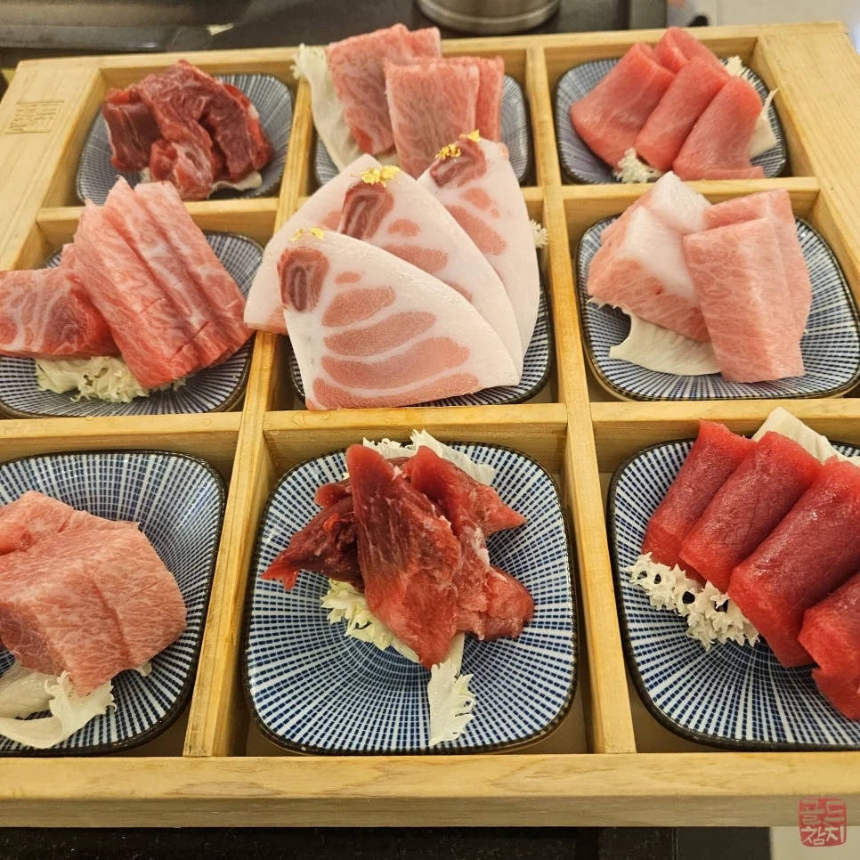 골드참치 고급 참치회 최상급 마블링