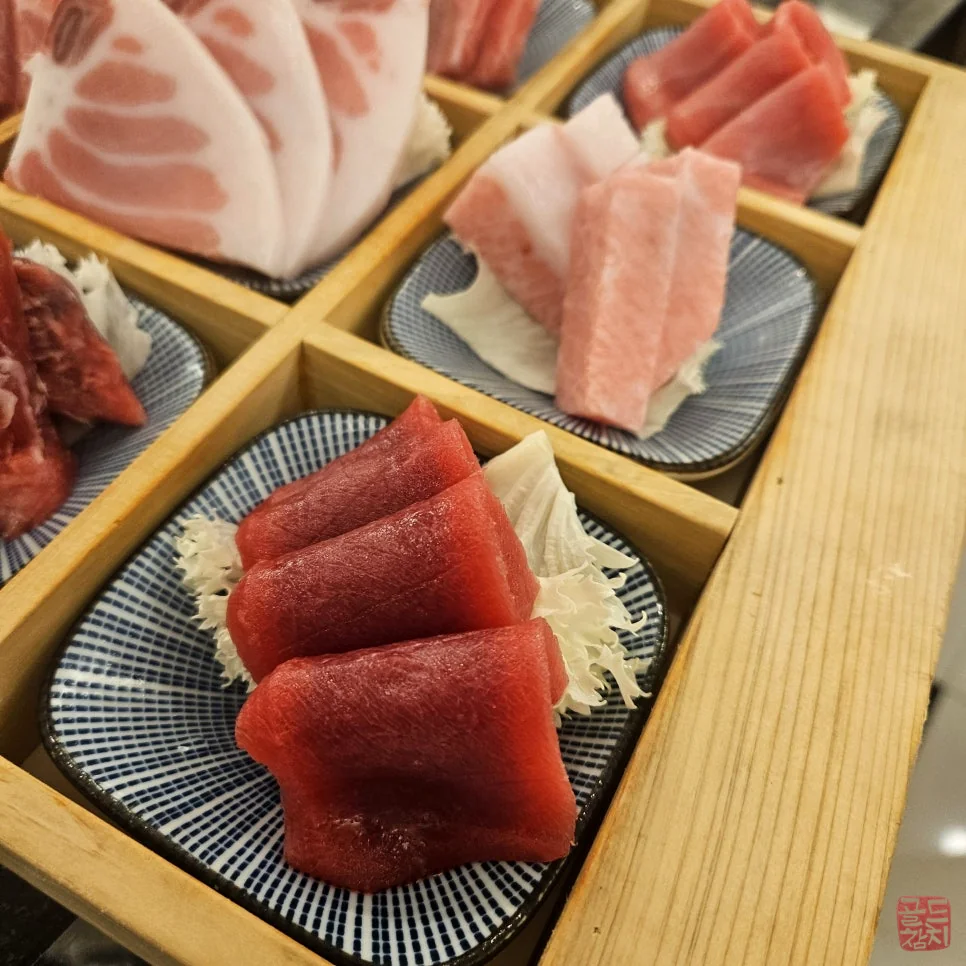 골드참치 참치 등살 아카미의 신선한 맛