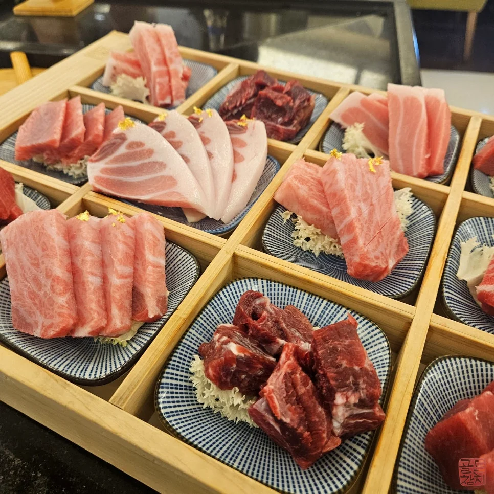 골드참치 참치 오마카세 미용 효능 참치 요리