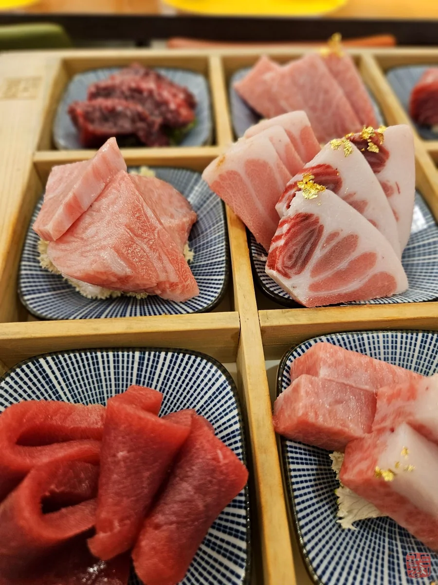 골드참치 치명적인 맛, 중독성 있는 참치회 경험