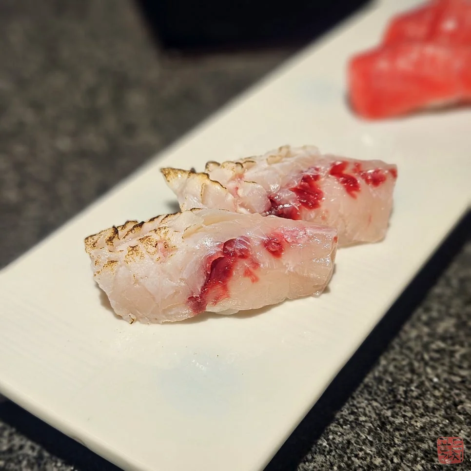골드참치 가맛살 황새치 뱃살 스시 참치초밥