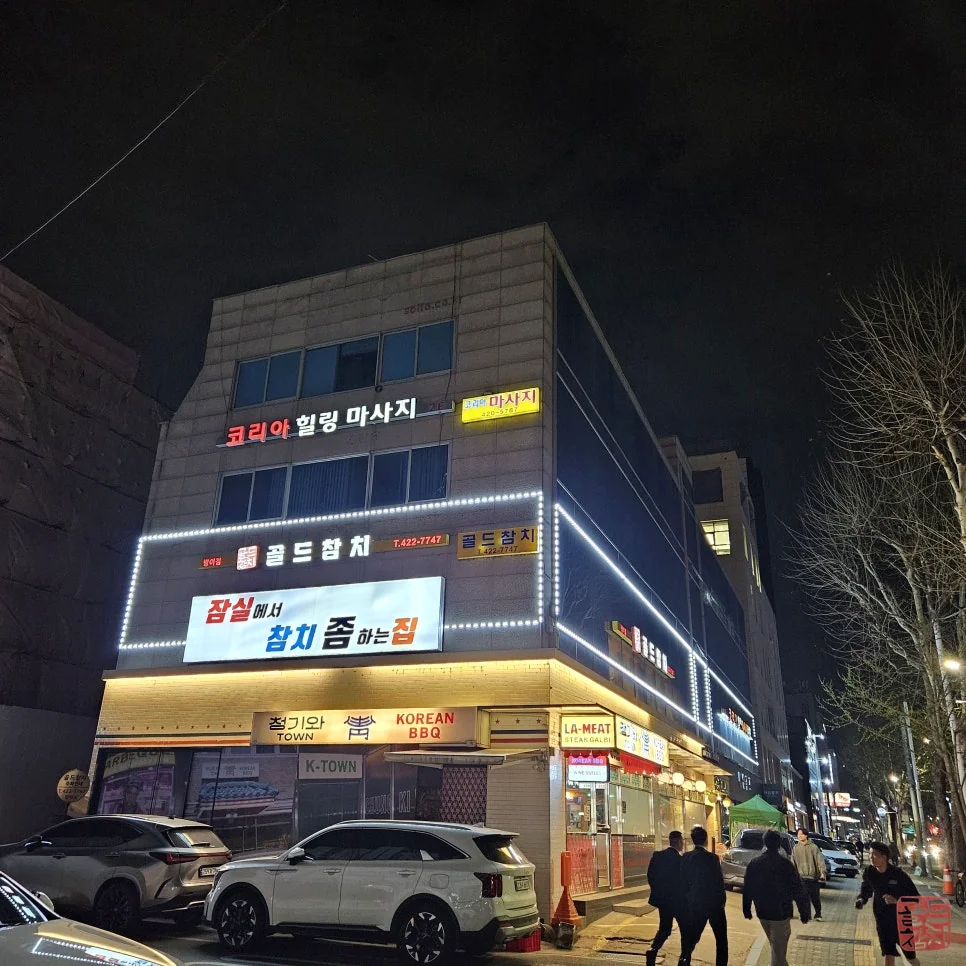골드참치 참치 오마카세 서빙 직전 신선한 요리