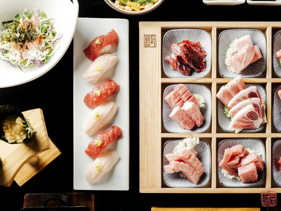 Gold Tuna heartfelt tuna omakase, attentive service