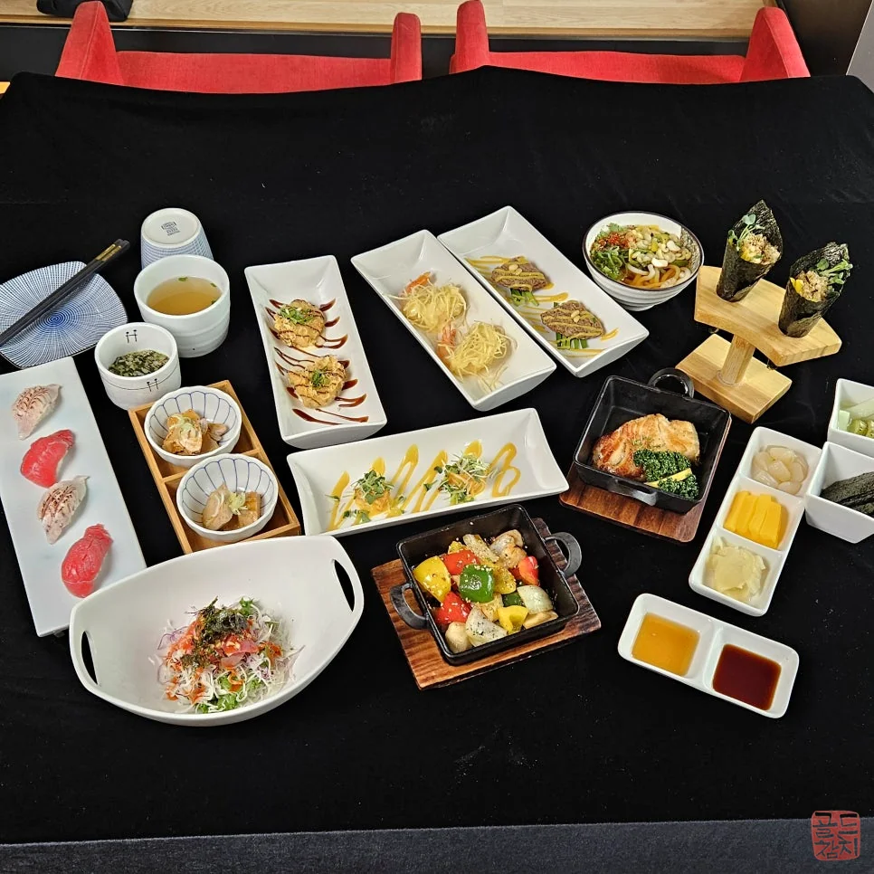 강남 골드참치 참치회 고급 부위 마블링