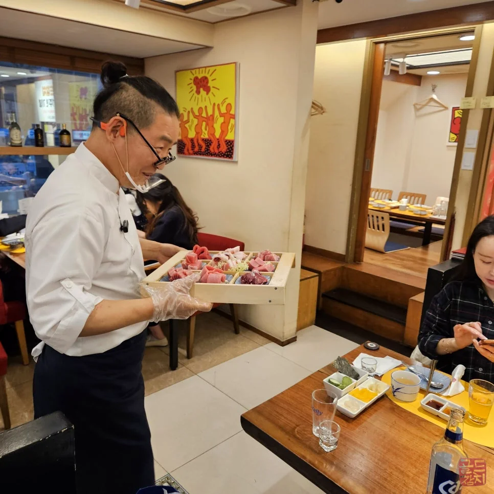 Bangyi-dong Gold Tuna romantic tuna course, perfect for special occasions