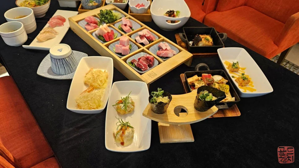 Sinsa-dong Bangyi-dong Gold Tuna, chef's knife skills, precision tuna slicing