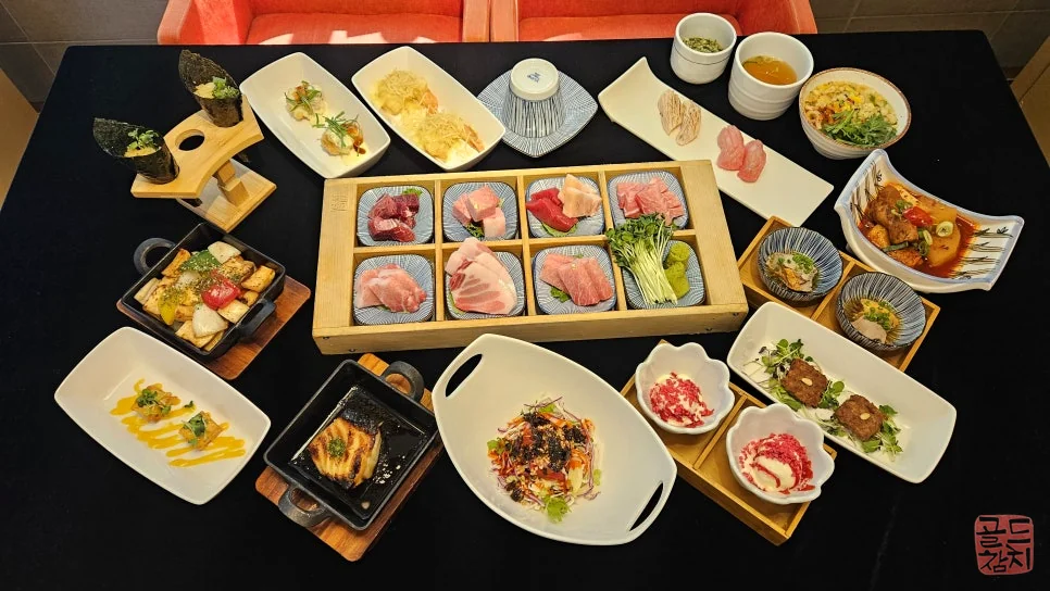 Gold Tuna elegant omakase dining, premium quality food, refined experience