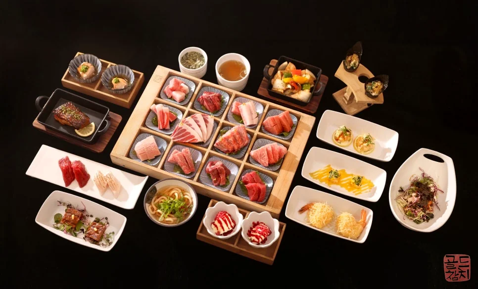 Sinsa-dong Gold Tuna premium tuna course meal