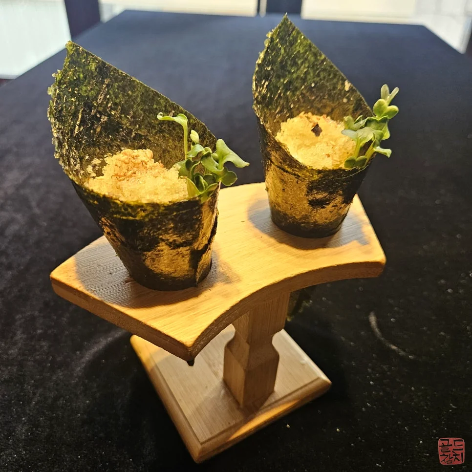 강남 골드참치 15코스 오마카세 마무리 디저트