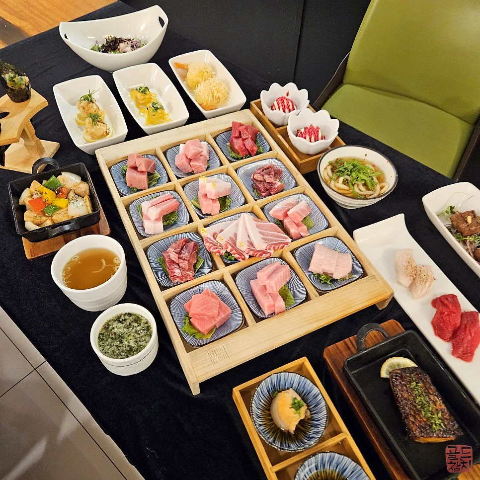 골드참치 참치회 4mm 두께 슬라이스 기술