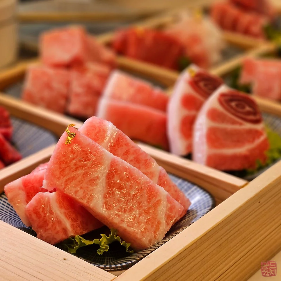 강남 골드참치 참치 오마카세 좋은 원물 선도 관리