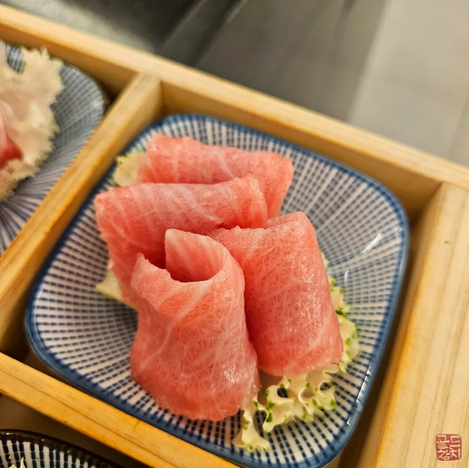 강남 골드참치 소규모 송년회 참치 한상차림