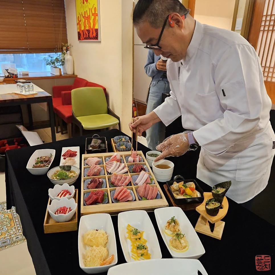 Sinsa-dong Gold Tuna, premium tuna sashimi cuts, exquisite taste