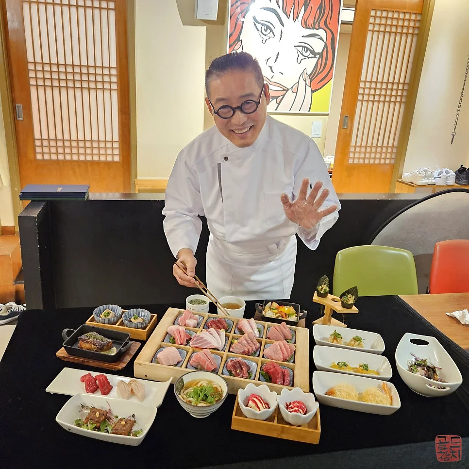 Sinsa-dong Gold Tuna CEO, tuna expert, restaurant owner