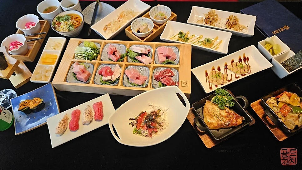 Sinsa-dong Gold Tuna full course meal, date dining recommendation