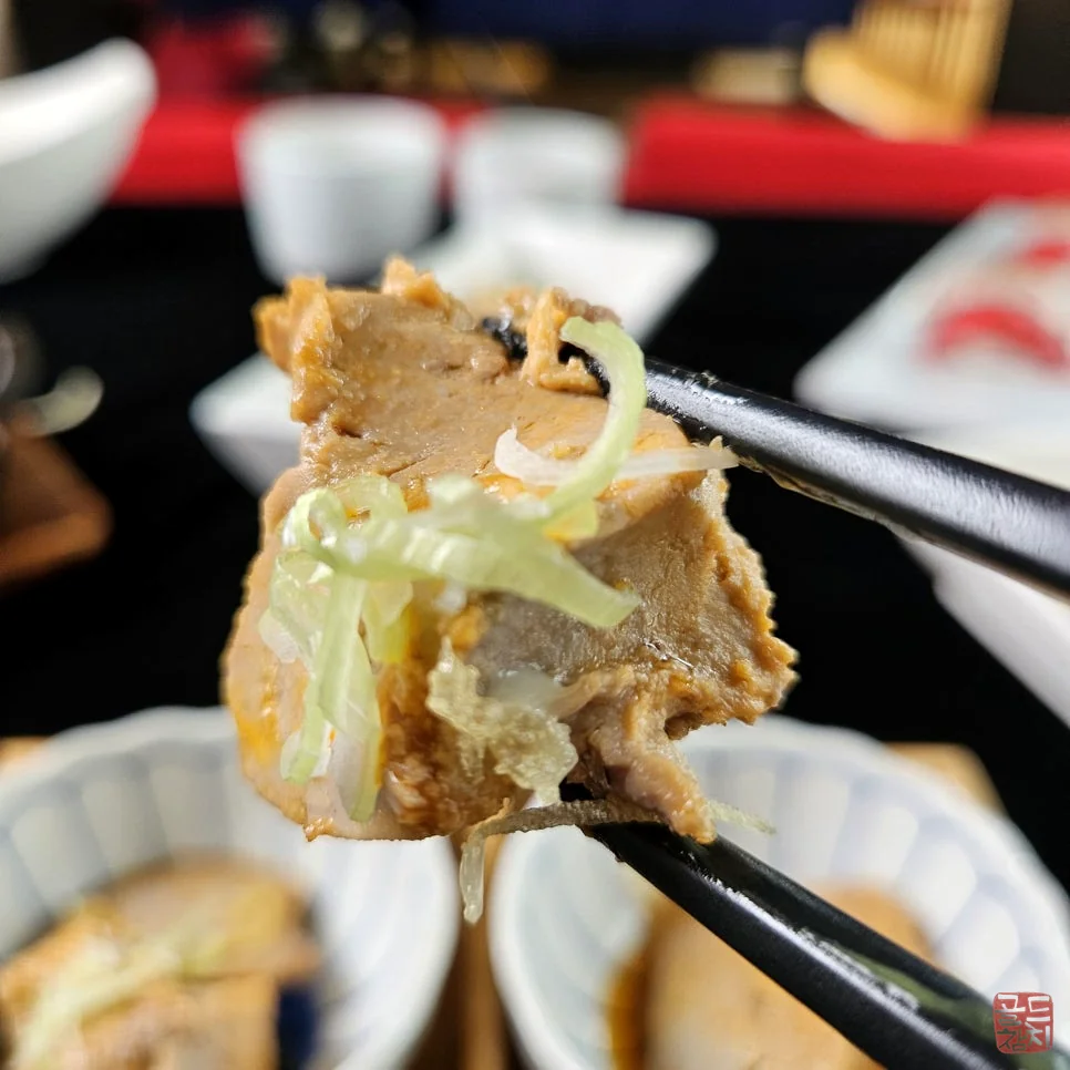 Gold Tuna omakase side dishes, beverage pairing