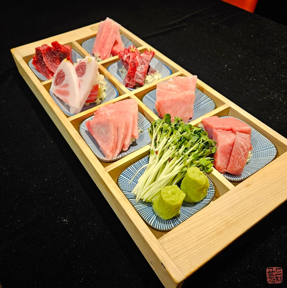 Sinsa-dong Gold Tuna, luxurious alcoholic beverage pairing
