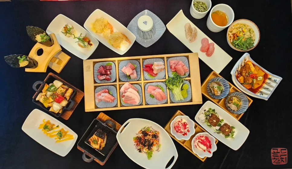 Jamsil Gold Tuna 15-course 'King's Feast' for two