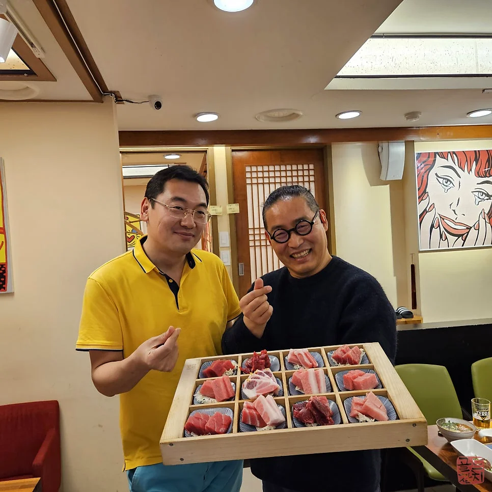 Bangyi-dong Gold Tuna Taiwanese celebrity, foreign guests visit