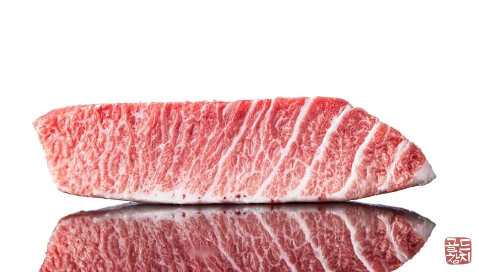 골드참치 혼마구로 가마뱃살 고객 맞춤 참치회