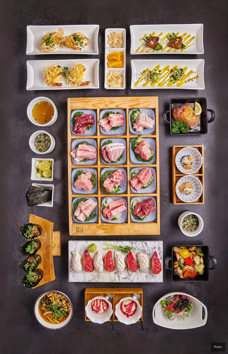 방이동 골드참치 15코스 참치 오마카세 한상차림
