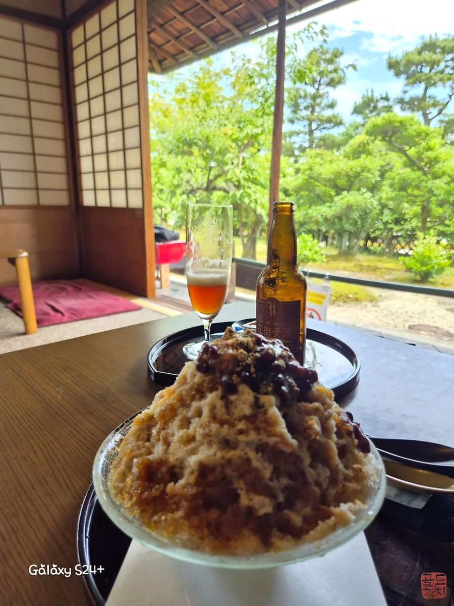 Gold Tuna summer dessert, refreshing bingsu
