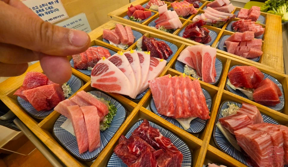 방이동 골드참치 런치 참치회 품질 좋은 가성비 요리