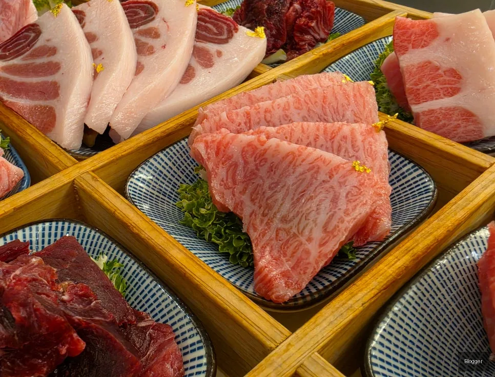 골드참치 15코스 참다랑어 가맛살 고급 참치 부위