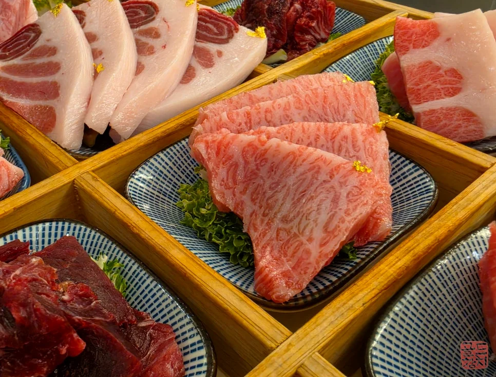 골드참치 15코스 참다랑어 가맛살 고급 참치 부위