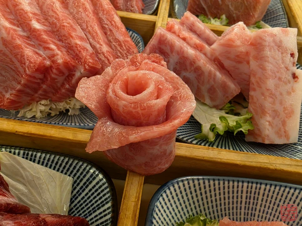 방이동 골드참치 참치회 오마카세 꽃 플레이팅