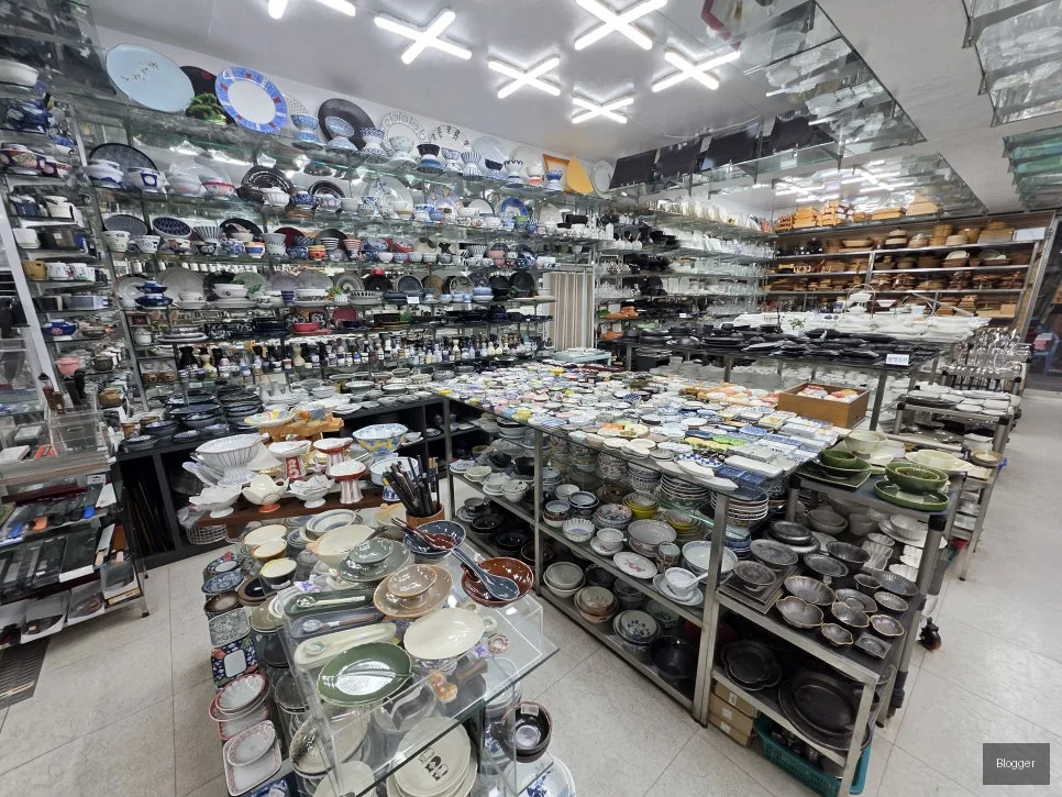 골드참치 황학동 그릇시장, 참치 오마카세 품격을 높이는 그릇