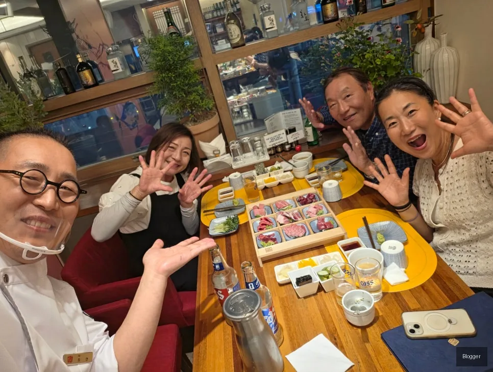 잠실 골드참치 가족 식사, 따뜻한 코스요리 메뉴