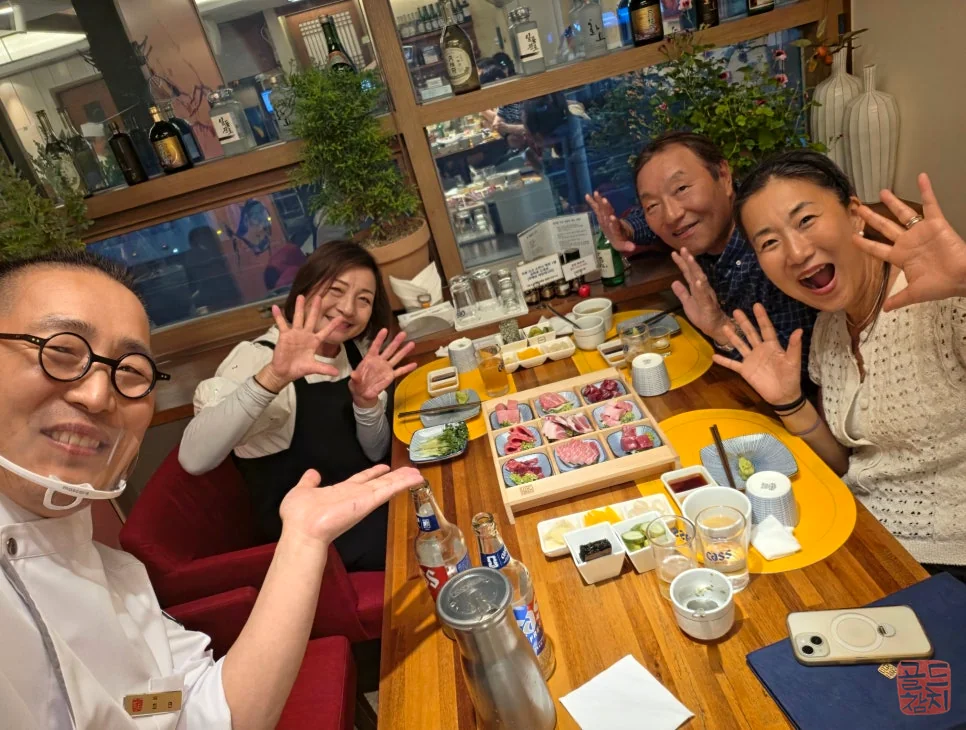 잠실 골드참치 가족 식사, 따뜻한 코스요리 메뉴