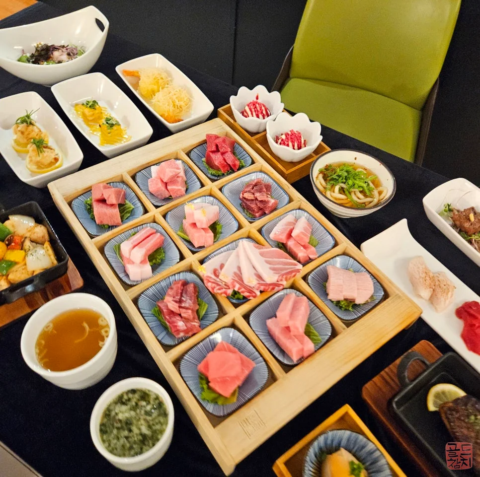 Seoul Gold Tuna 4-person full set, tuna sashimi platter, group dining