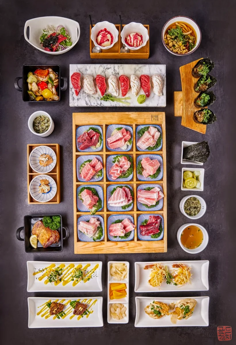 방이동 골드참치 15코스 한상차림 참치 오마카세
