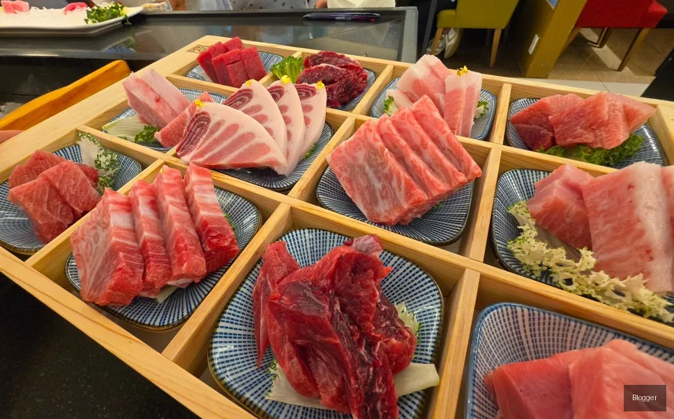 Bangyi-dong Gold Tuna bluefin tuna wing, kama-sal, kama-baet-sal sashimi