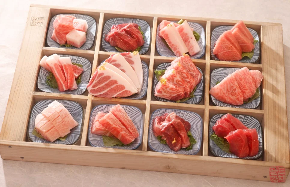 Bangyi-dong Gold Tuna, omakase special, 4-person tuna sashimi platter
