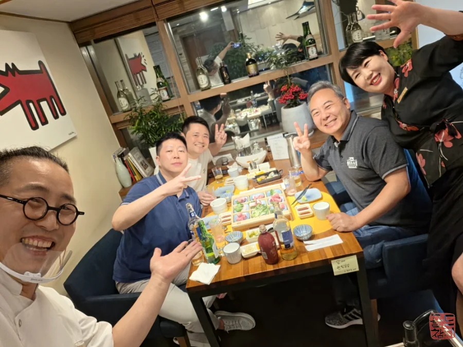 Bangyi-dong Gold Tuna, foreign guests omakase dinner, family gathering