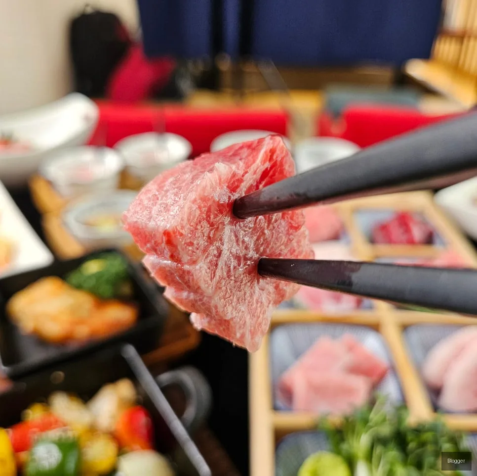 신사동 골드참치 참다랑어 사시미 참치회 한 점