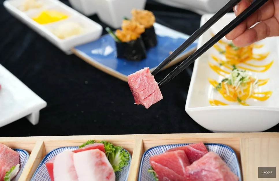방이동 골드참치 남방참다랑어 뱃살, 신선한 참치 한점