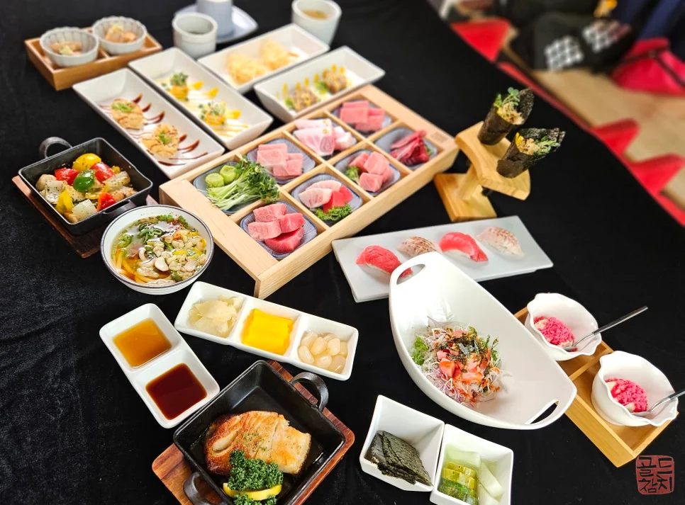 Bangyi-dong Gold Tuna, 2-person set meal, tuna sashimi platter, anniversary dining
