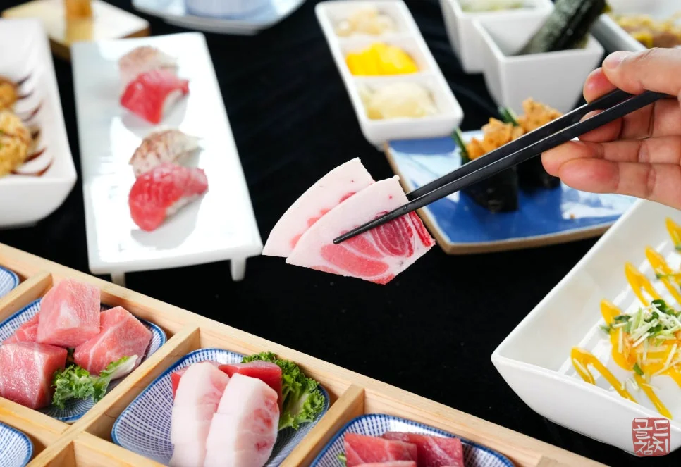 Bangyi-dong Gold Tuna bluefin tuna belly button, premium omakase, special occasion
