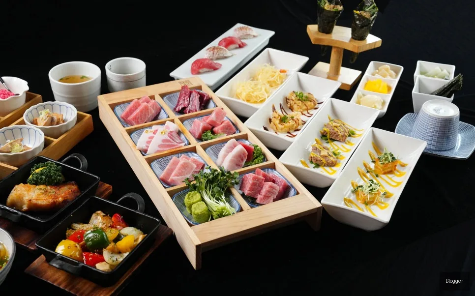 Gold Tuna 2-person full course, tuna omakase, perfect for date night or special occasion