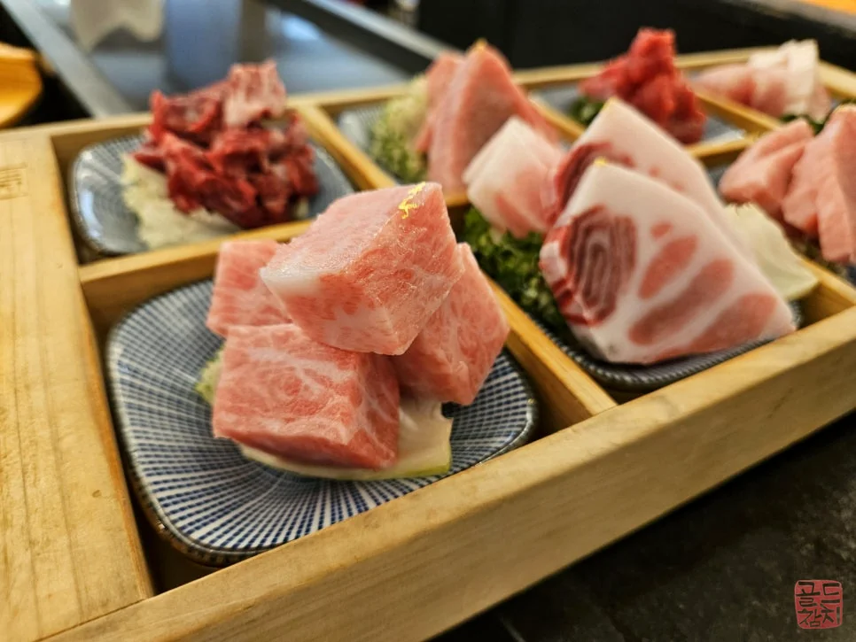 방이동 골드참치 시그니처 깍둑썰기 참치회 요리